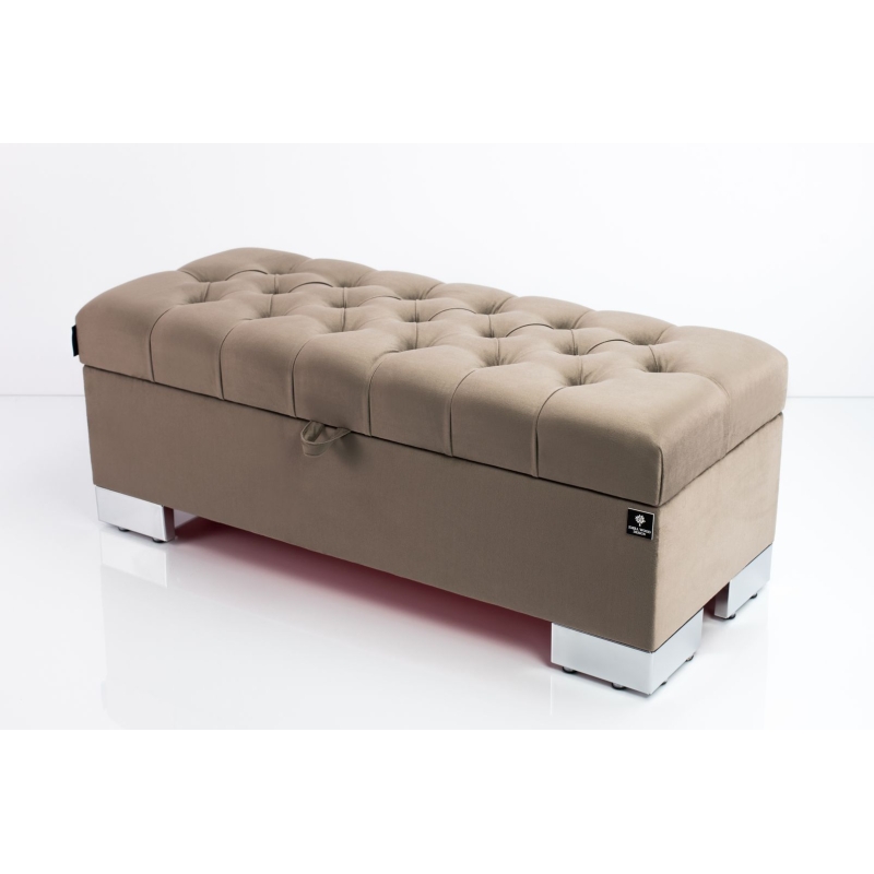 Tufted Storage Bench